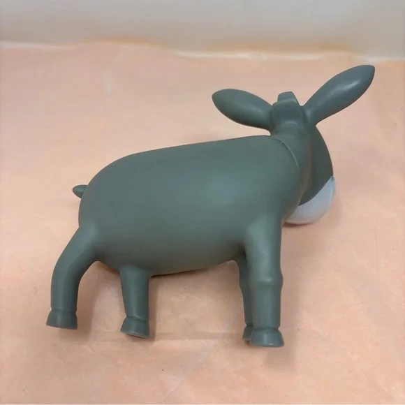 Gray Donkey Action Figure Toy with Pink Accents - Picture 8 of 14